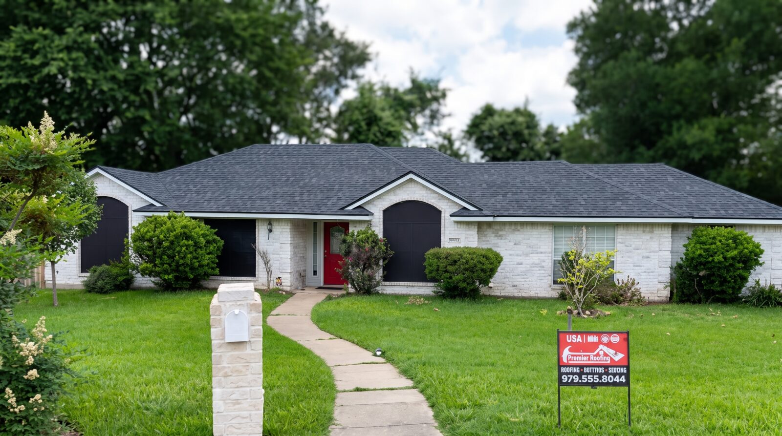 Completed roofing project by Tilt Roofing & Restoration